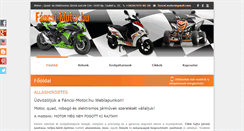 Desktop Screenshot of fancsi-motor.hu